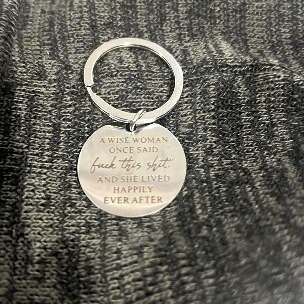 Keychain wise woman